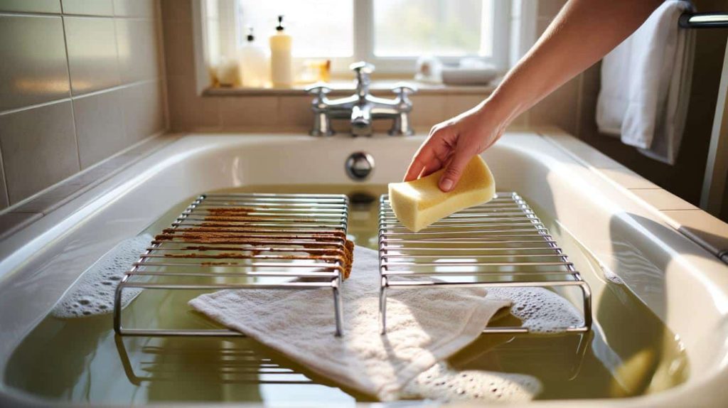 Genialer Haushaltstrick: So werden eingebrannte Ofenroste wieder wie neu